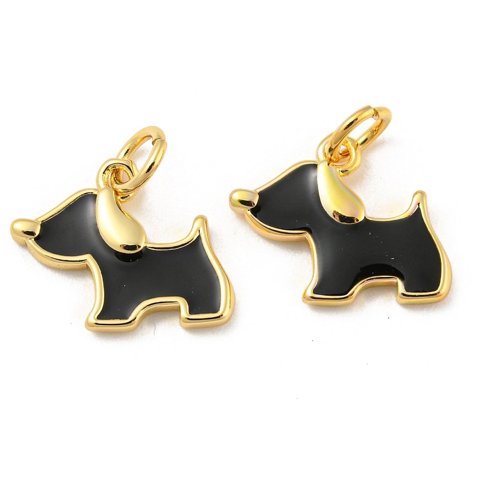 Dije esmaltado perro mascota dog lover / unidad2
