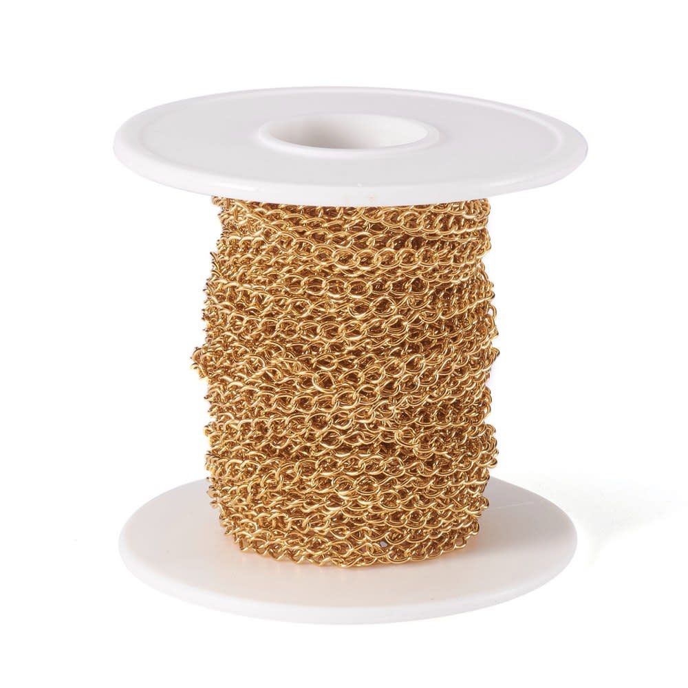 Cadena eslabón extensión alargue acero / metro5