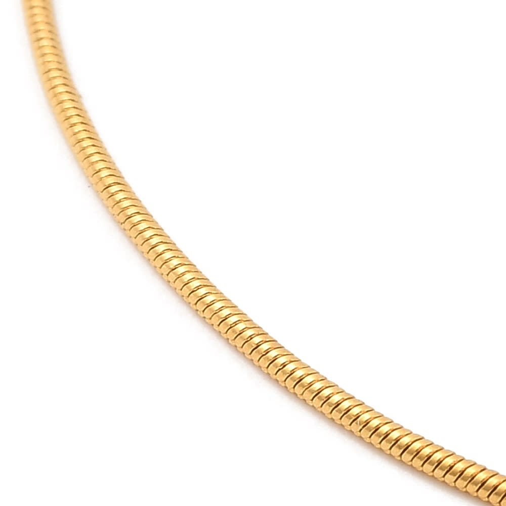 Cadena armada tejido serpiente acero ajustable  / unidad6