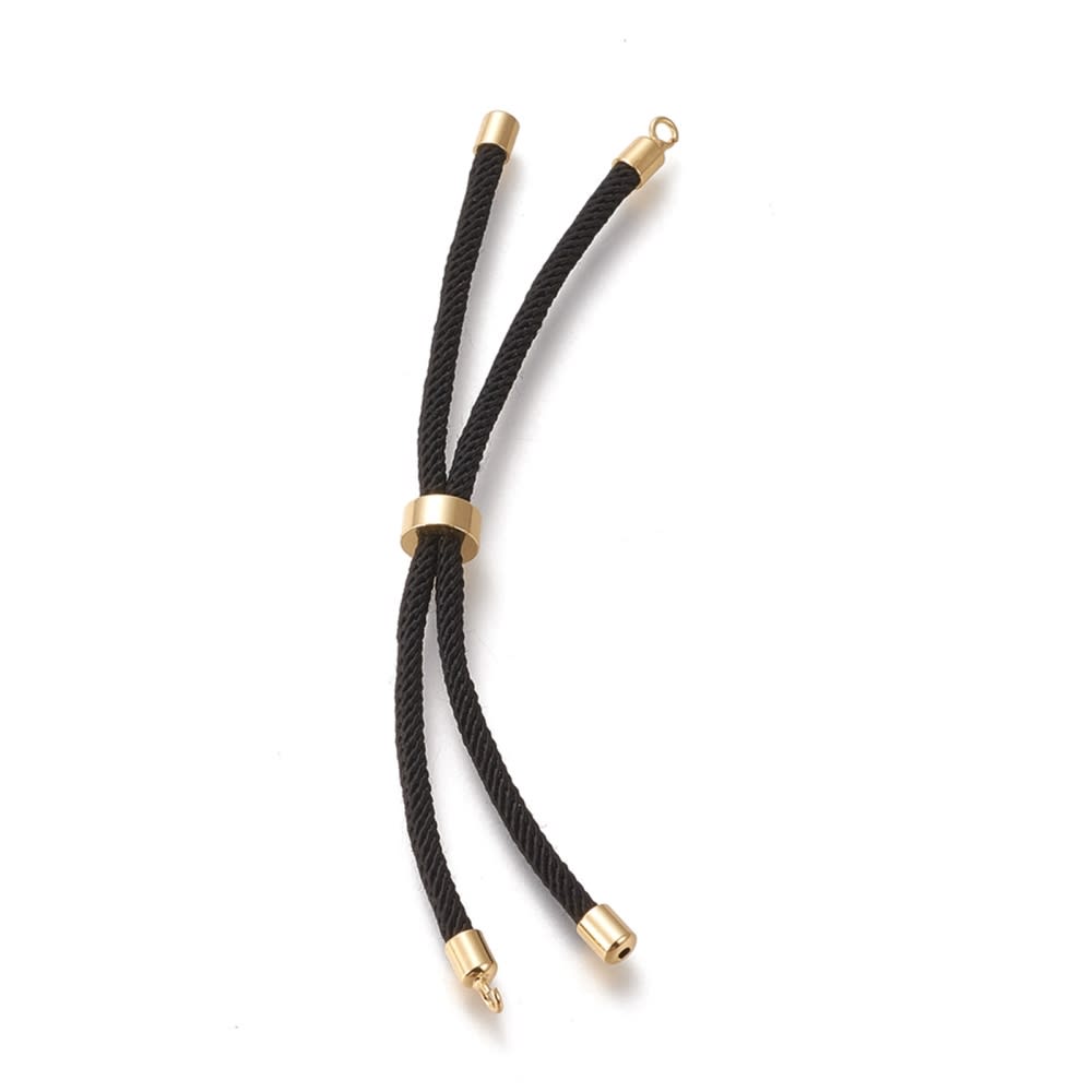 Base de pulsera nylon cordón trenzado ajustable / unidad9