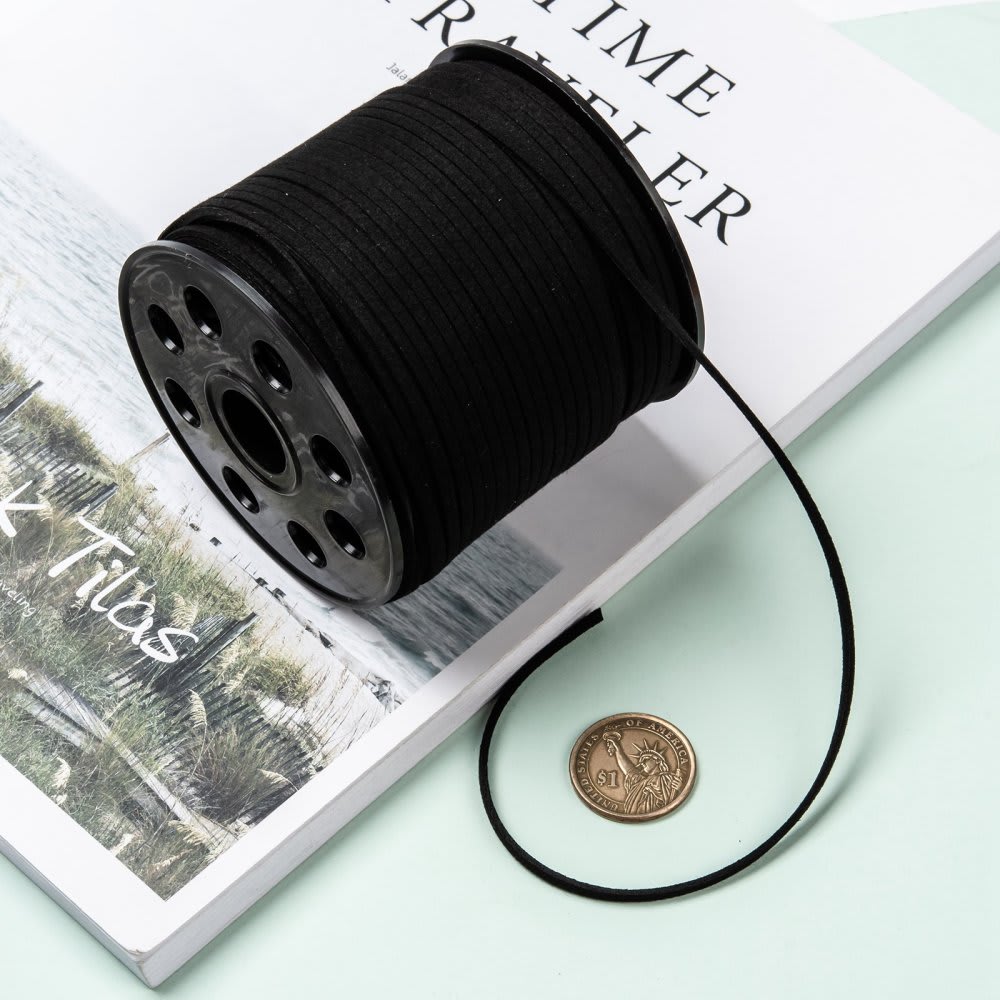 Cordón de gamuza sintética 3 mm / 5 metros4