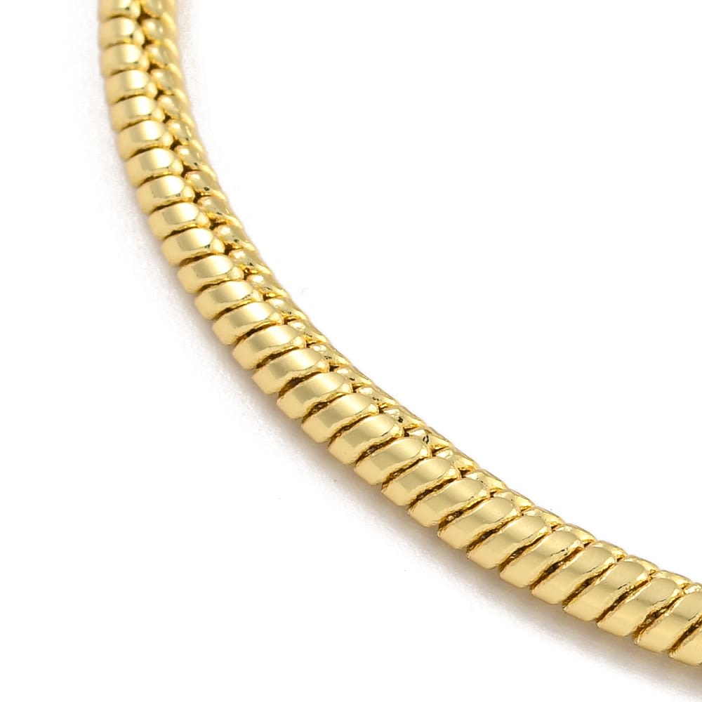 Base de pulsera estilo europeo broche corazón baño de oro 18 k / unidad3