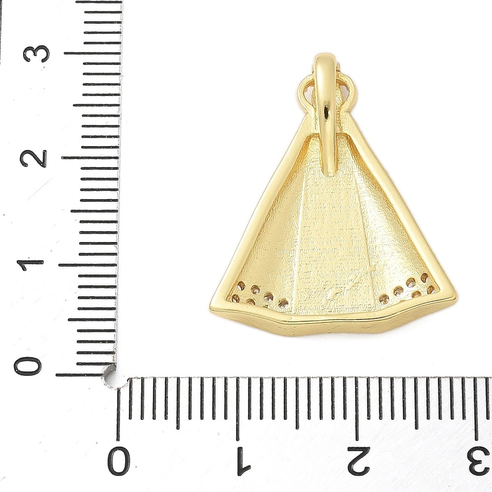 Maxi dije colgante esmaltado virgen del valle aparecida / unidad3