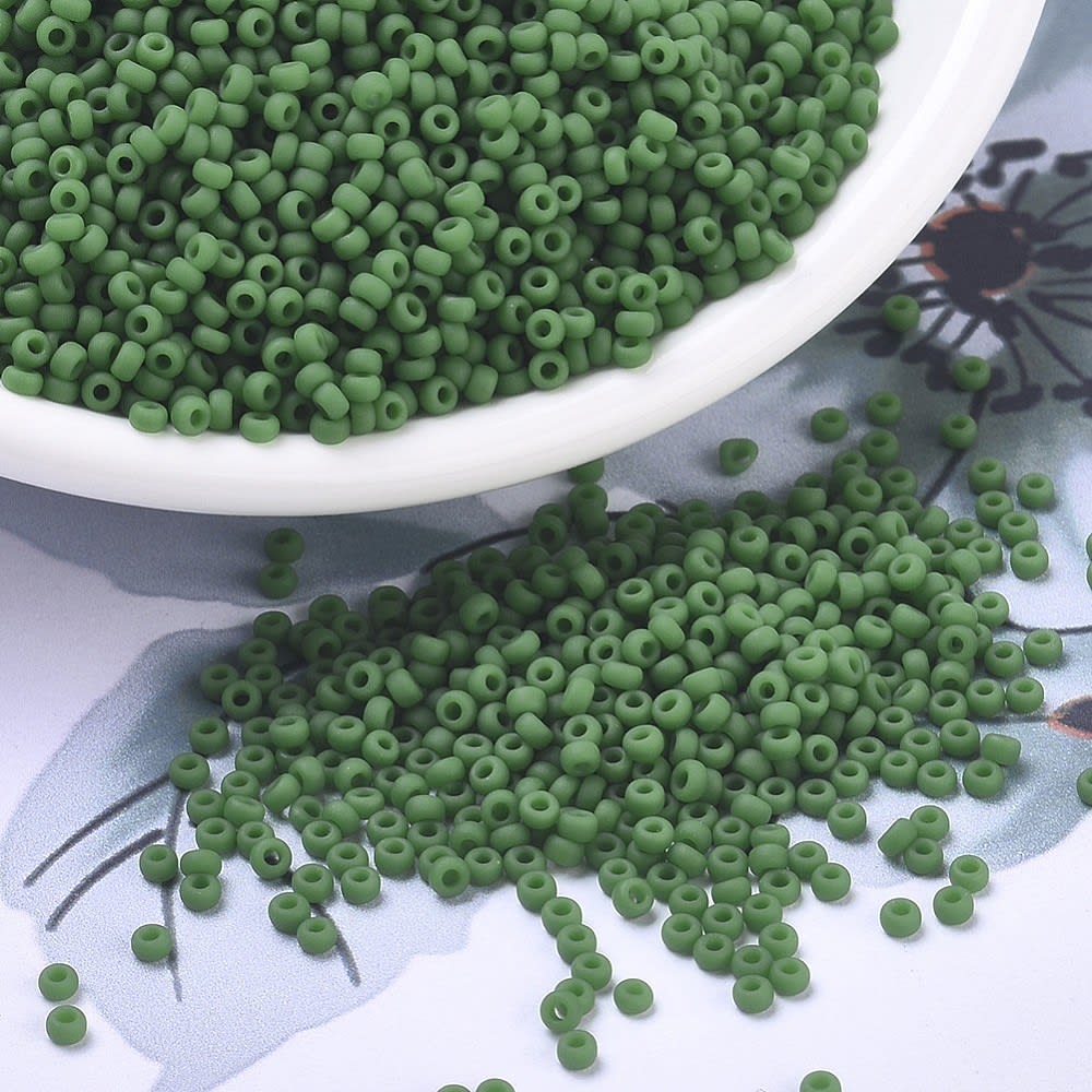 Cuentas mostacilla miyuki rocalla 11/0 mate / gramo6