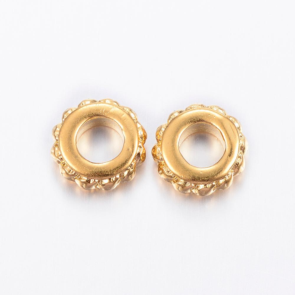 Cuenta pasador estilo europeo acero / unidad2