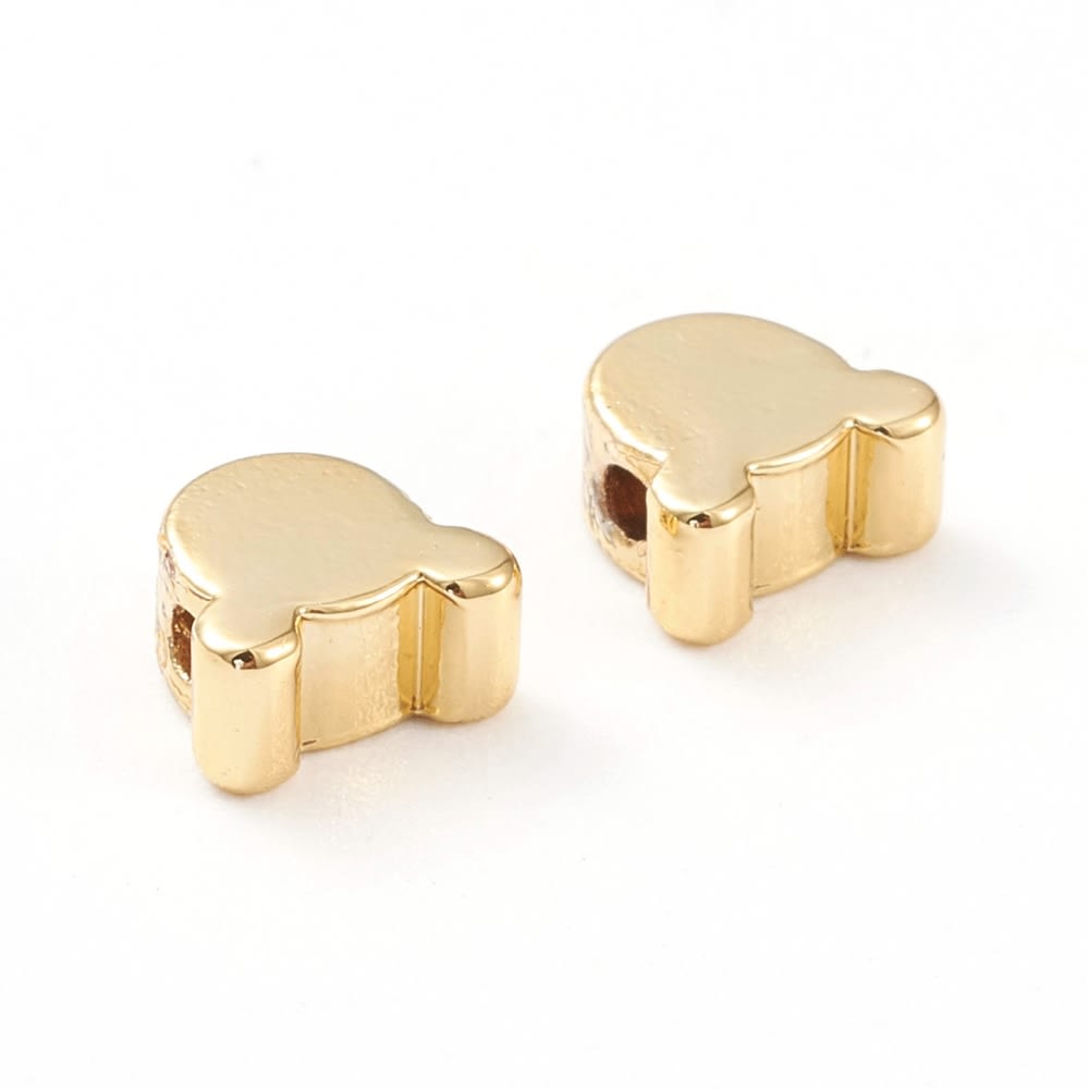 Pasadores corazón estrella cruz corona flor luna dorado / unidad6