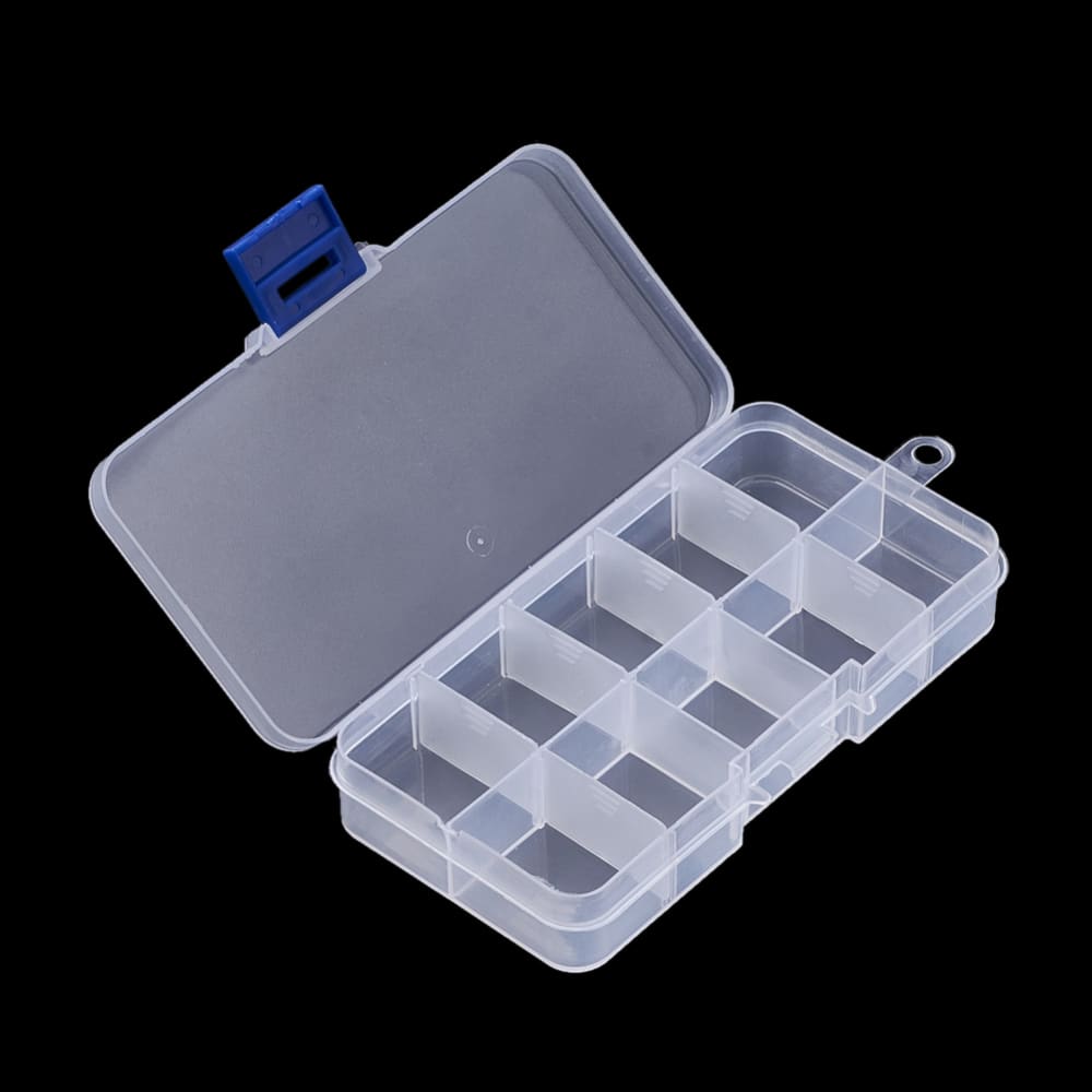 Caja organizadora 10 divisiones extraíble 14.5x7cm / unidad2