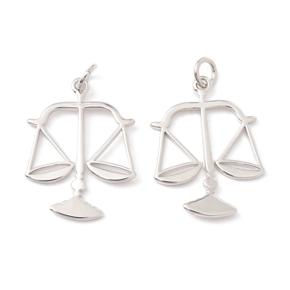 Dije colgante balanza justicia derecho abogado libra / unidad2