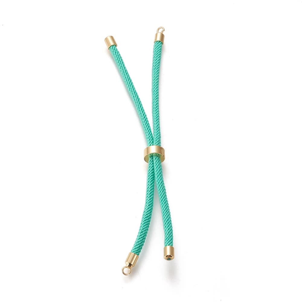 Base de pulsera nylon cordón trenzado ajustable / unidad5