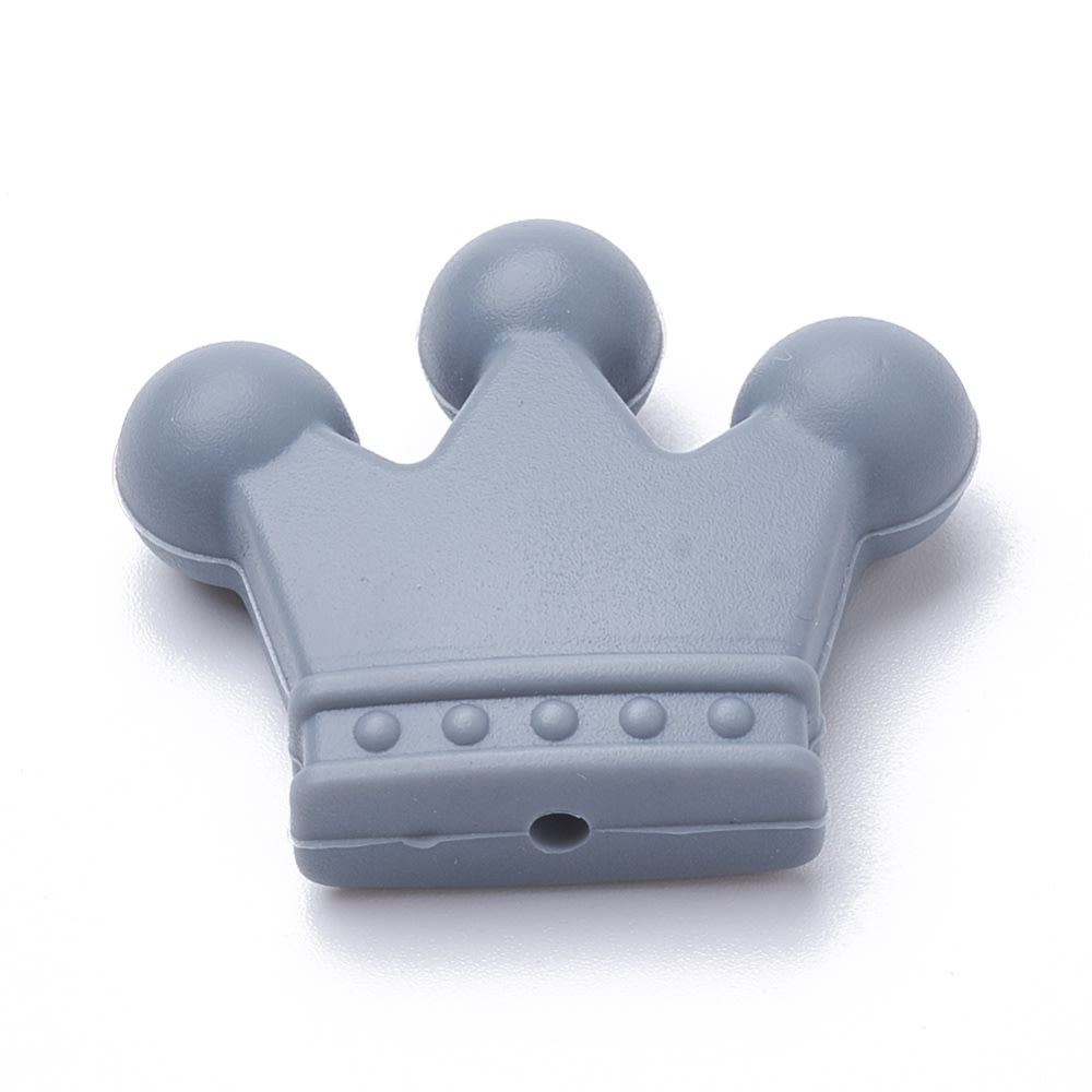 Mordedor silicona corona bebé portachupete / unidad6
