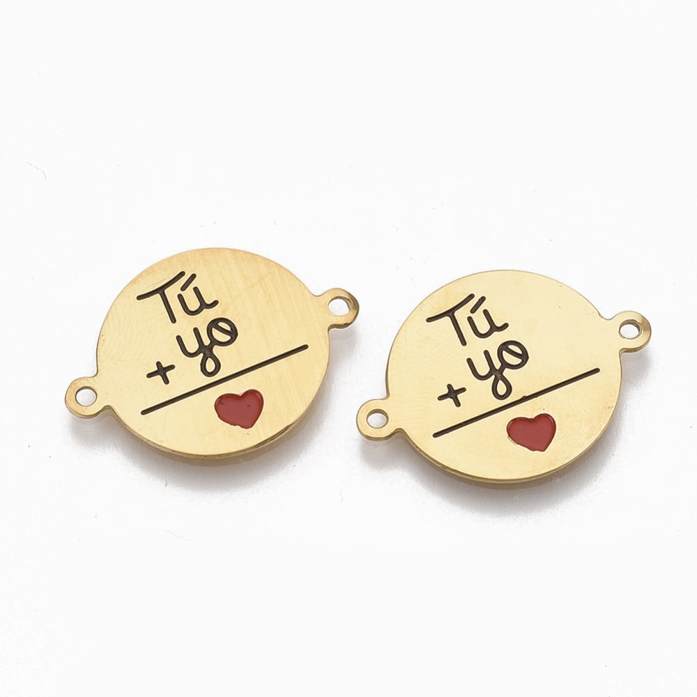 Dije conector mensaje novios tu y yo acero / unidad2