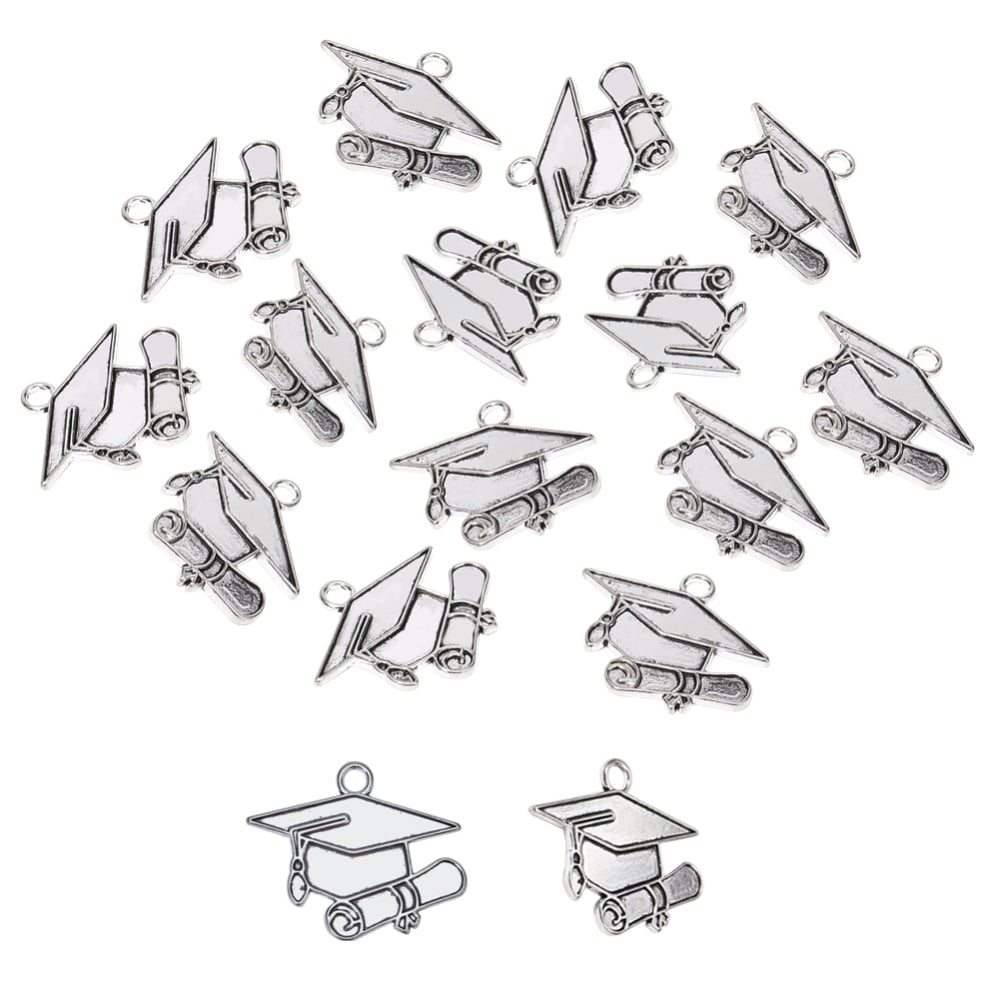 Dije colgante graduación birrete 35 mm aleación / unidad1