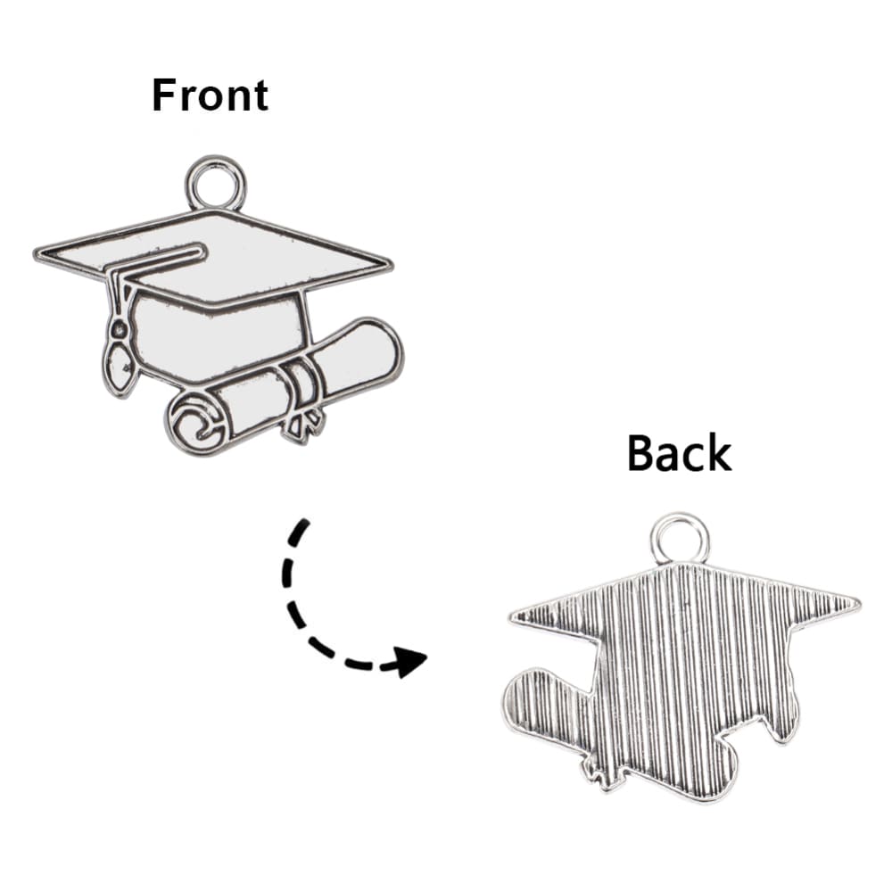 Dije colgante graduación birrete 35 mm aleación / unidad2