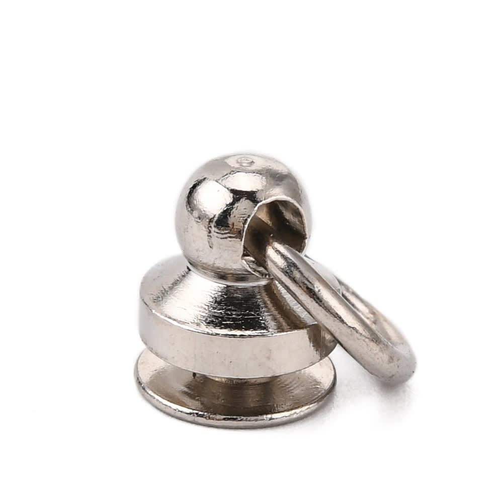 Pin con tornillo enroscable + argolla / par5