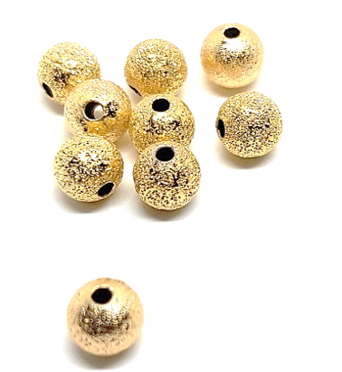 Balines diamantado Baño de Oro / gramo2