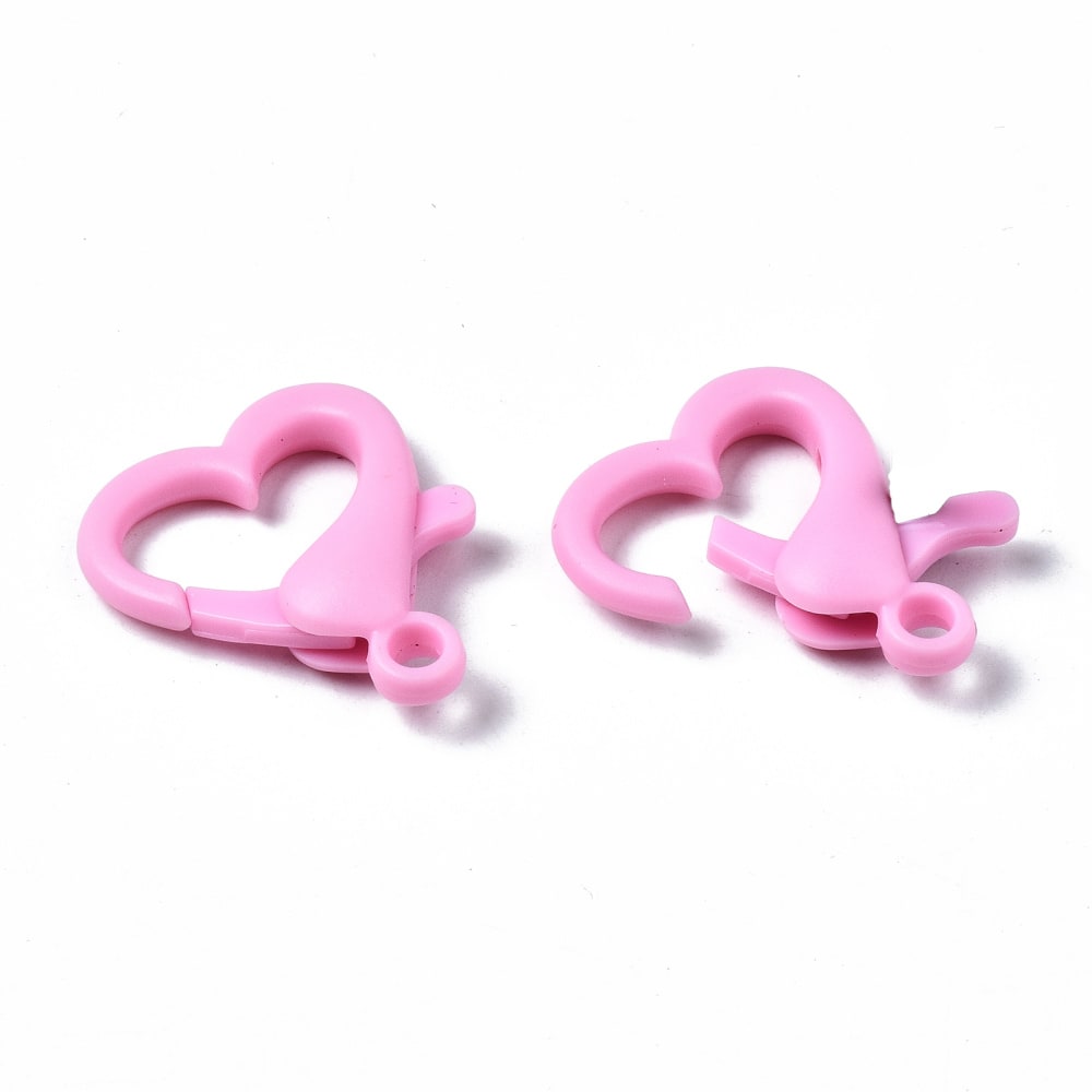 Maxi broches pico loro corazón 27 mm plástico2