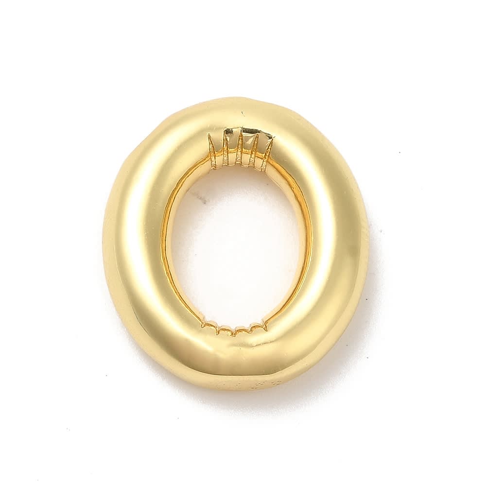 Maxi Letras globo pasadoras abecedario baño de oro / unidad26