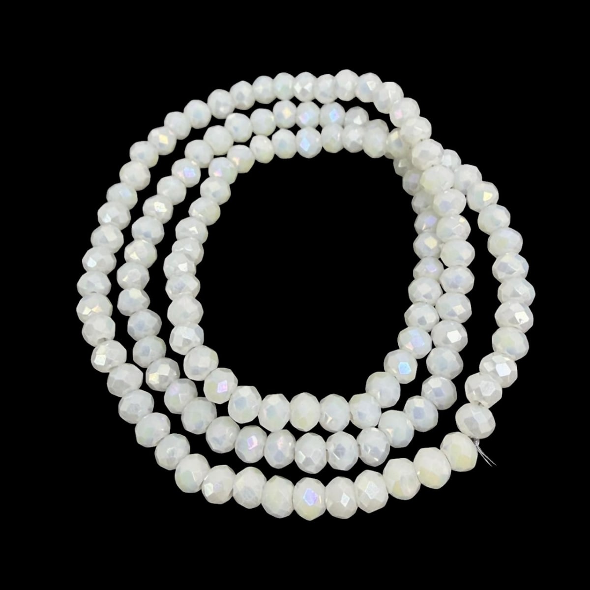 Sarta cristales 3 mm murano facetado Unicolor / tira18