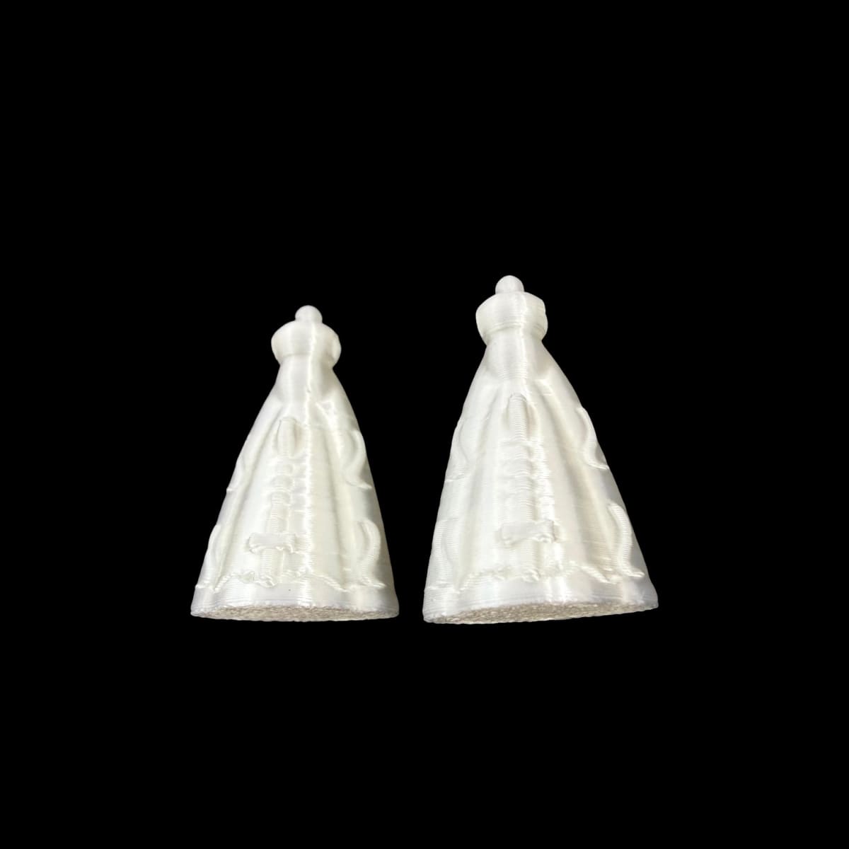 Dije pasador Virgen del Valle Acrílico 22x13 mm / unidad9