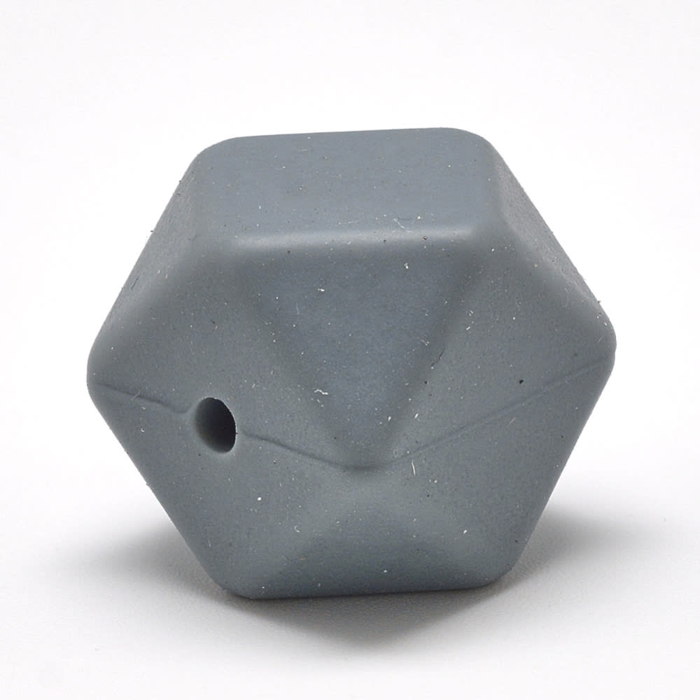 Mordedor silicona cubo facetado bebé portachupete / unidad2