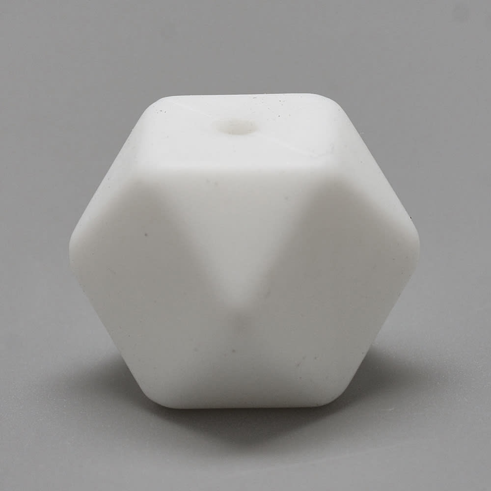 Mordedor silicona cubo facetado bebé portachupete / unidad7