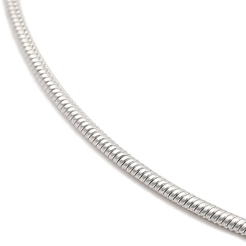 Cadena armada tejido serpiente acero ajustable  / unidad4
