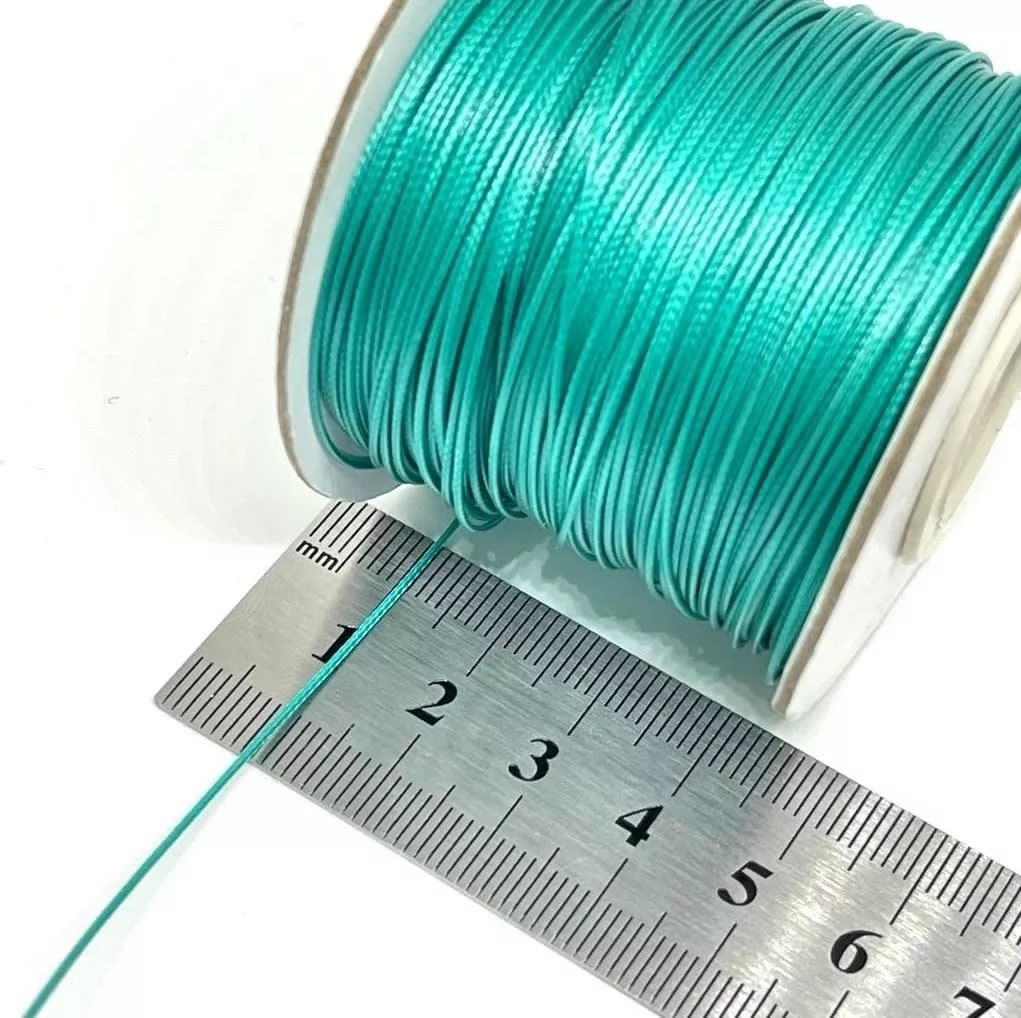 Hilo trenzado encerado piel de serpiente 0.5 mm / metro4