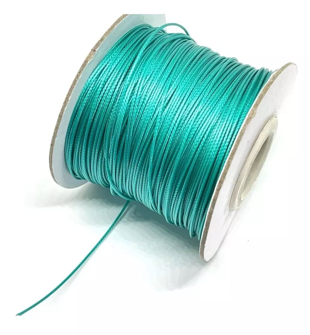 Hilo trenzado encerado piel de serpiente 0.5 mm / 5 metros5