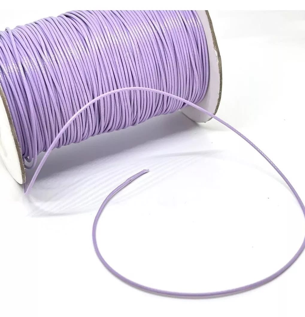 Hilo trenzado encerado piel de serpiente 1.5 mm / metro1