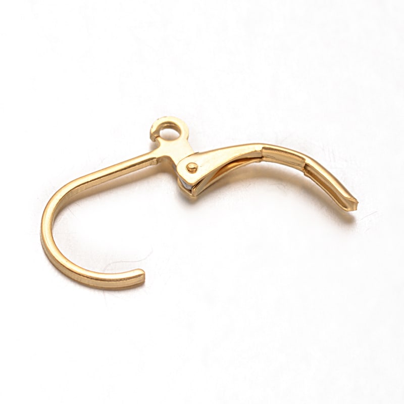 Base de aros catalán ovalada simple acero / par4