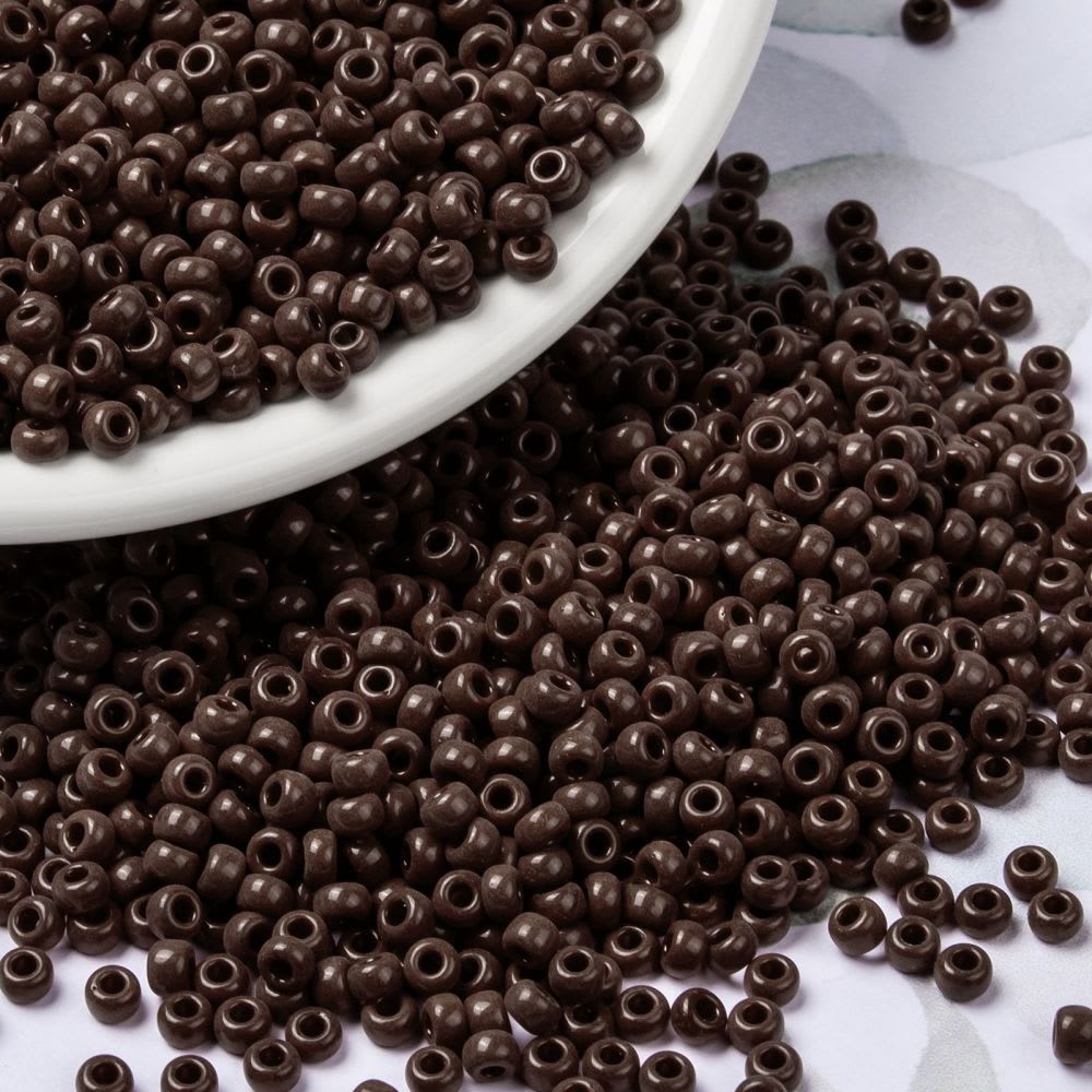 Cuentas mostacilla miyuki rocalla 8/0 opaca / gramo8