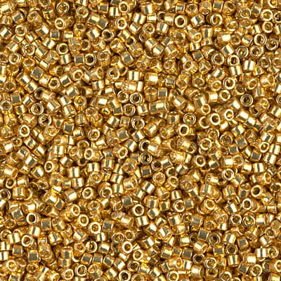 Cuentas de Miyuki Delica 11/0 Mostacilla Duracoat galvanized / gramo1