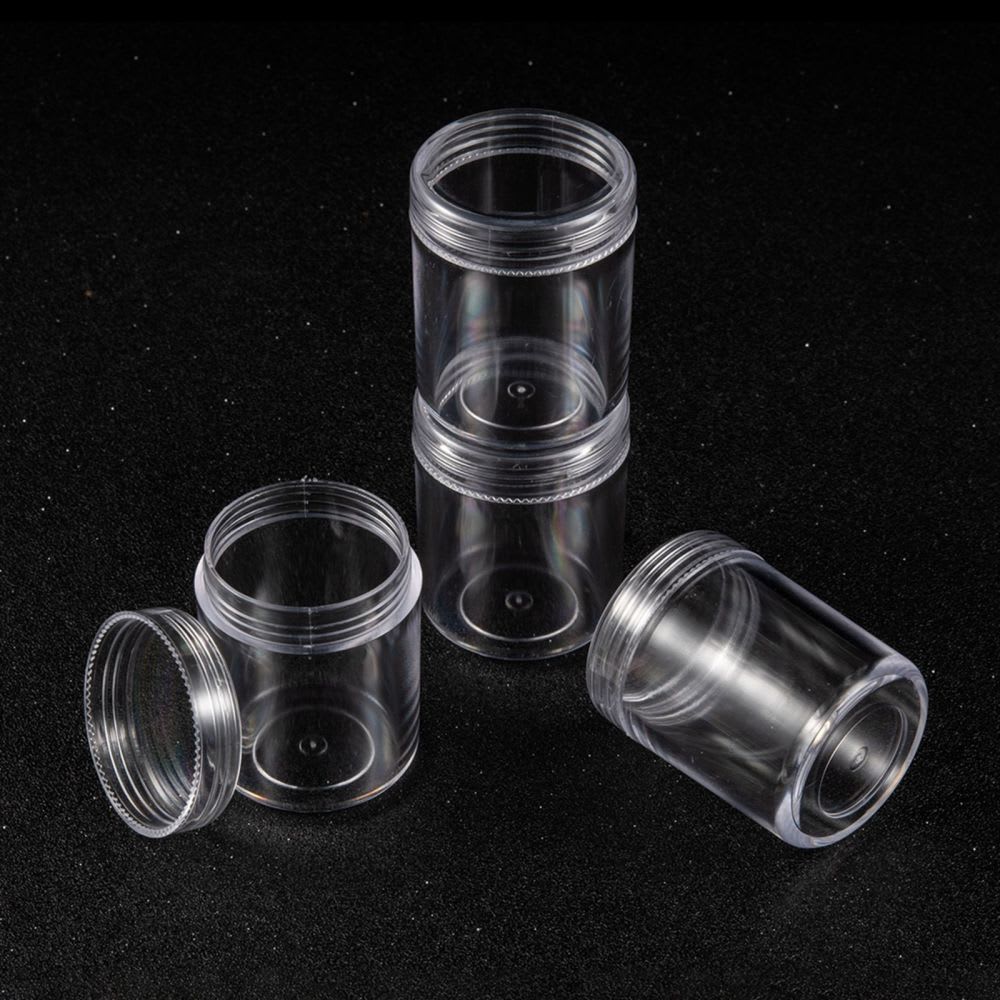 Caja organizadora con 12 cilindros 20 ml acrílico / set7