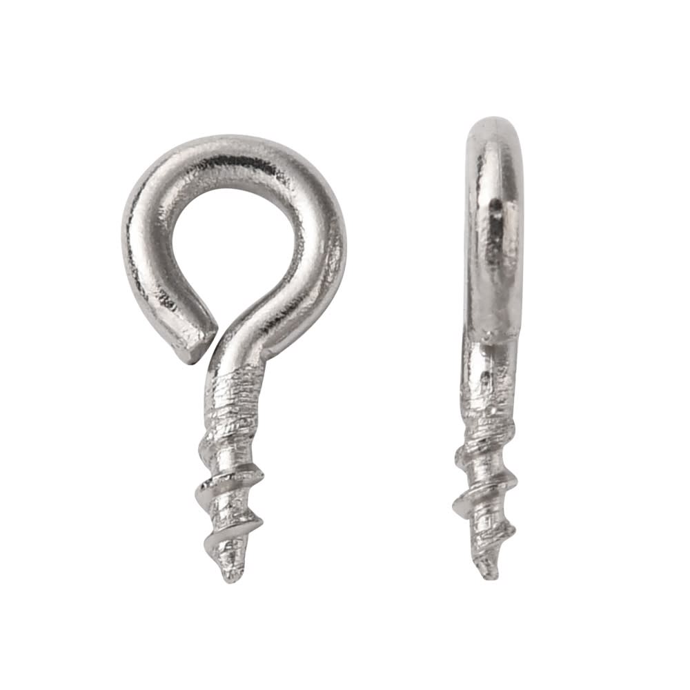 Cáncamos clavija Acero plateado / 500 uds5