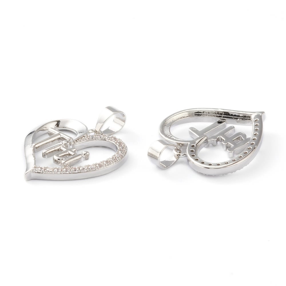 Dije colgante mamá mom corazón titi baño de oro / unidad4