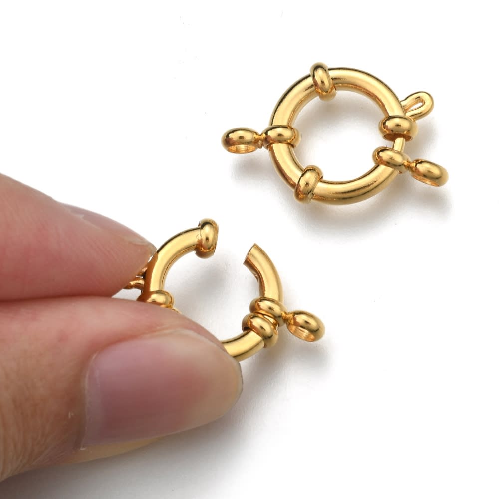 Broche timón acero / unidad4