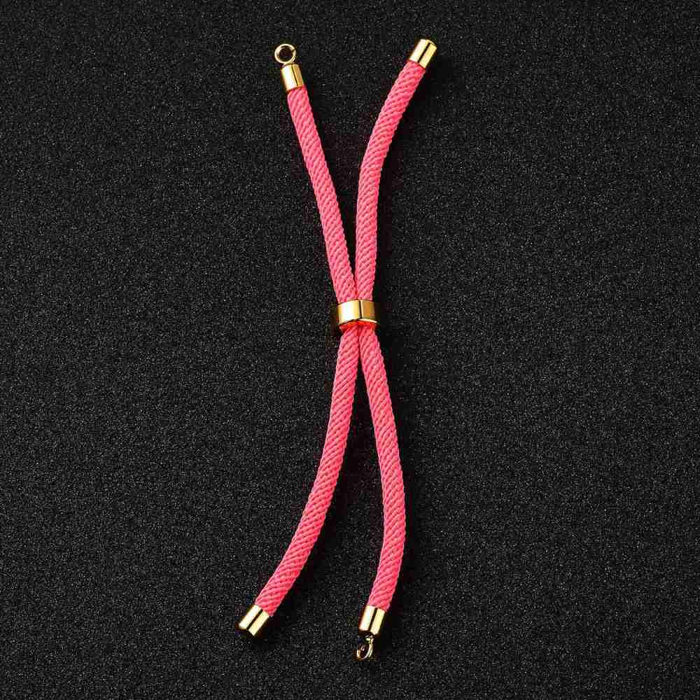 Base de pulsera nylon cordón trenzado ajustable / unidad6