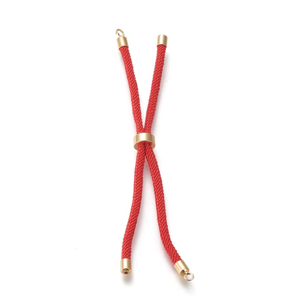 Base de pulsera nylon cordón trenzado ajustable / unidad8