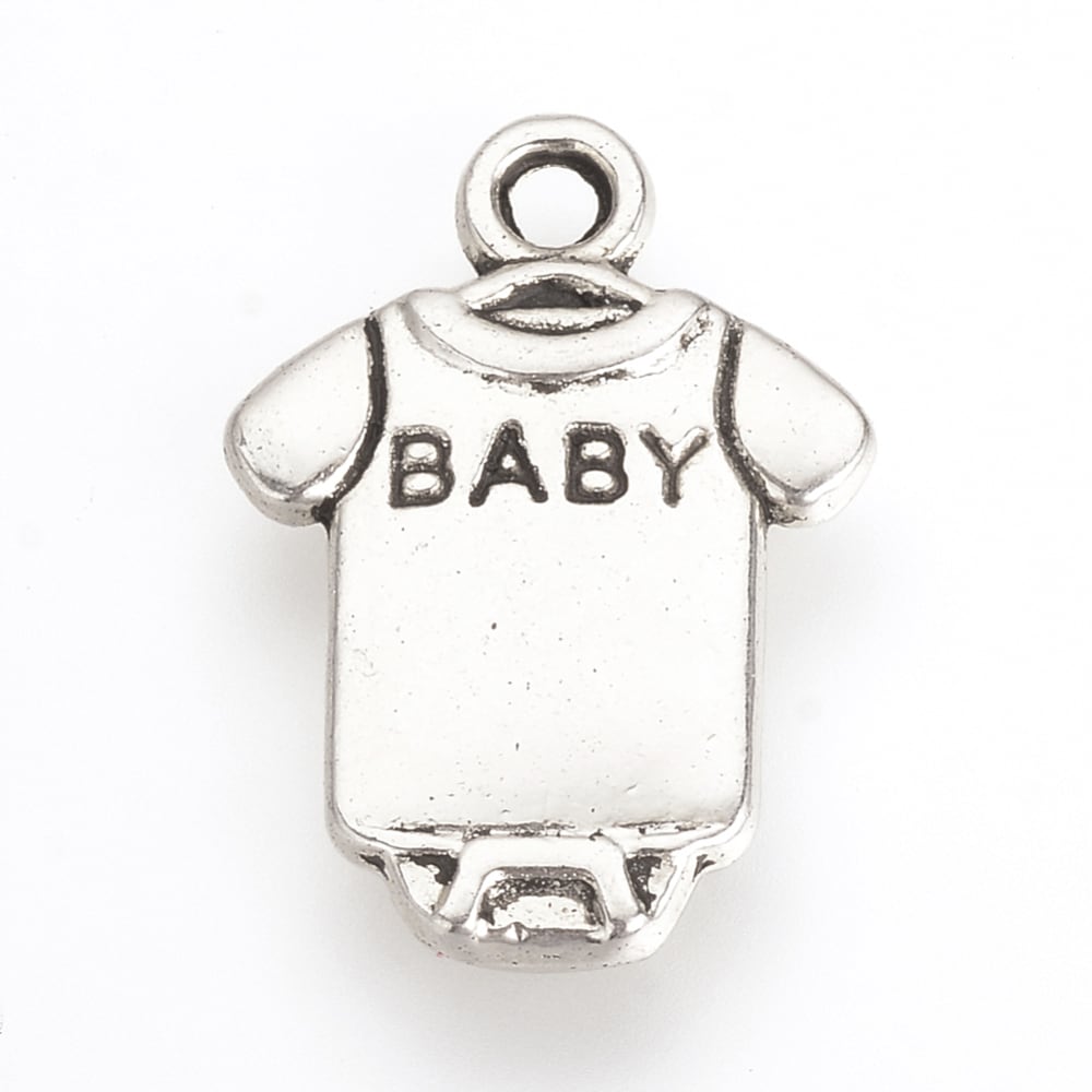 Dije colgante ropa de bebé baby shower / 5 uds1