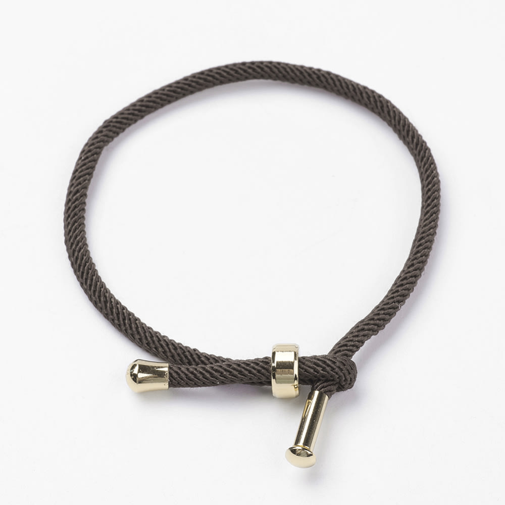 Base de pulsera cordón trenzado ajustable / unidad7