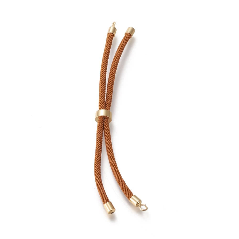 Base de pulsera nylon cordón trenzado ajustable / unidad4