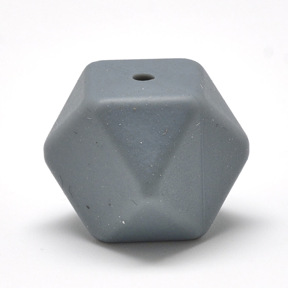 Mordedor silicona cubo facetado bebé portachupete / unidad1