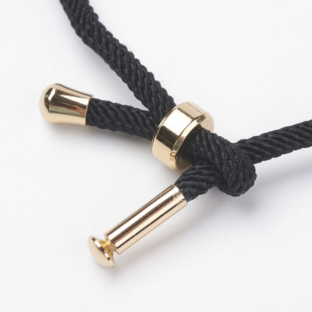 Base de pulsera cordón trenzado ajustable / unidad2