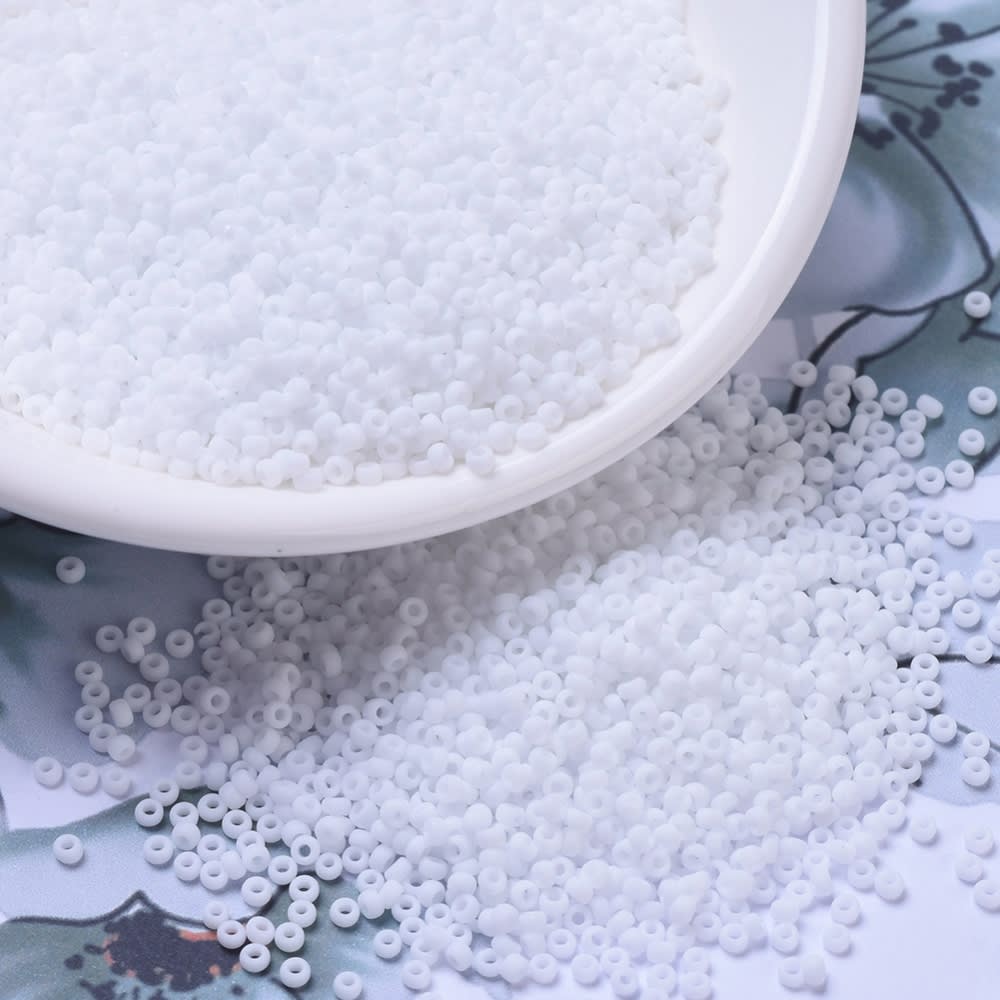 Cuentas mostacilla miyuki rocalla 11/0 mate / gramo3