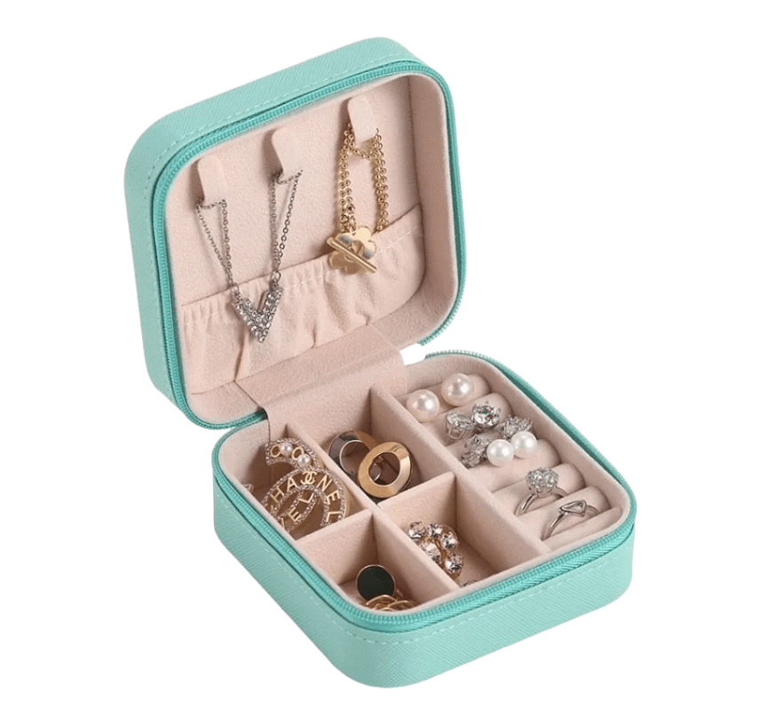 Joyero Estuche Organizador Alhajeros cuadrado chico / unidad2