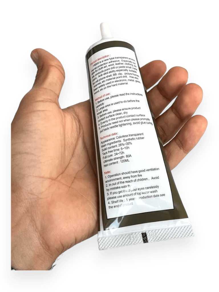 Pegamento F6000 para bisutería cristales resina / unidad5