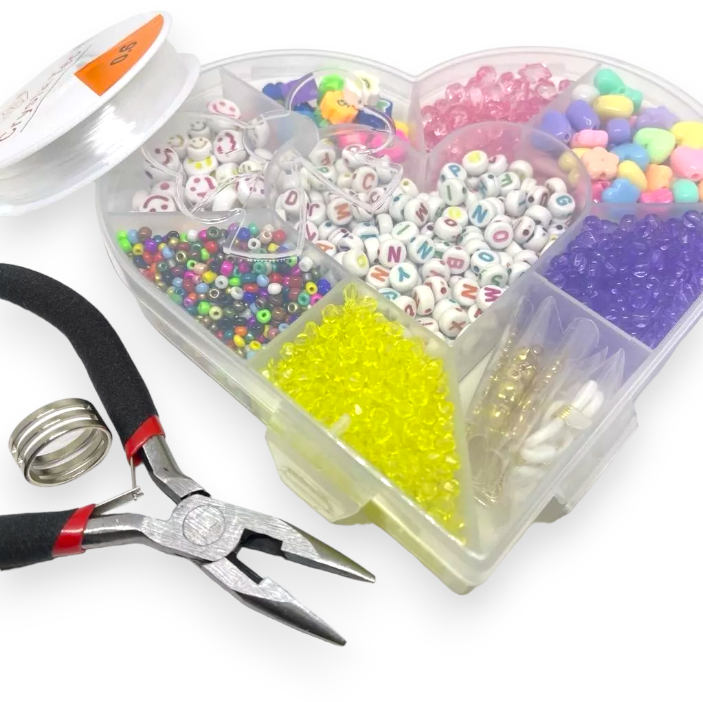 Kit completo para crear pulseras collar sujetadores1