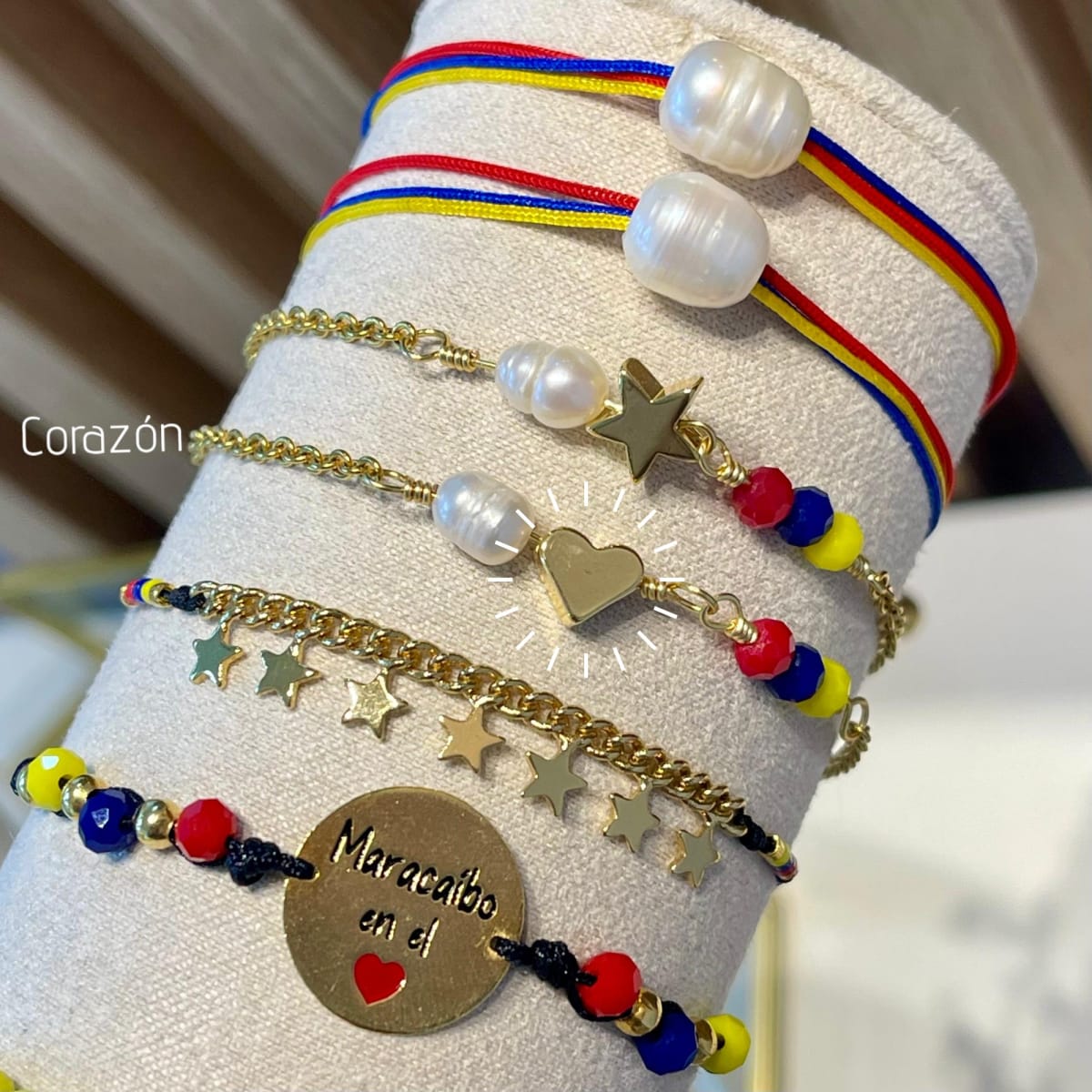 Pulsera tricolor de Venezuela VTE / unidad4