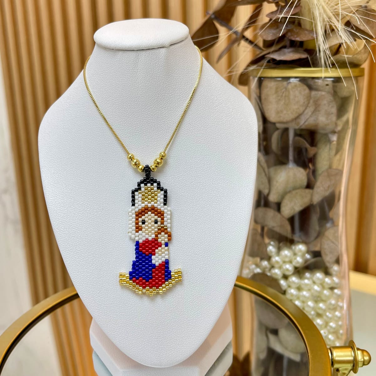 Accesorios con virgen chiquinquirá tejida VTE / unidad3