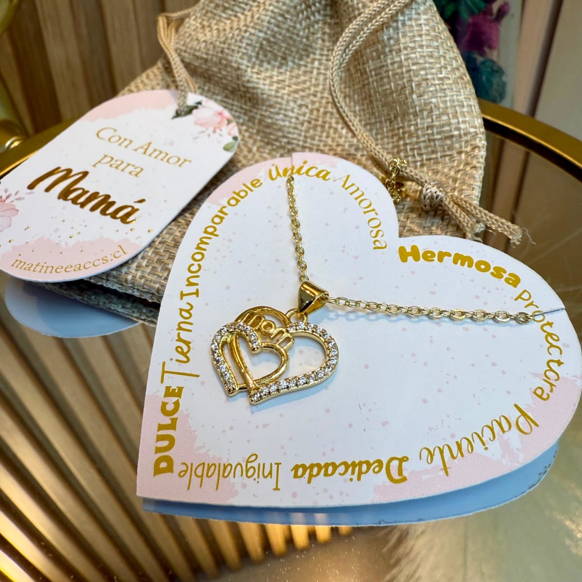 Collar regalo para mamá mom / unidad3